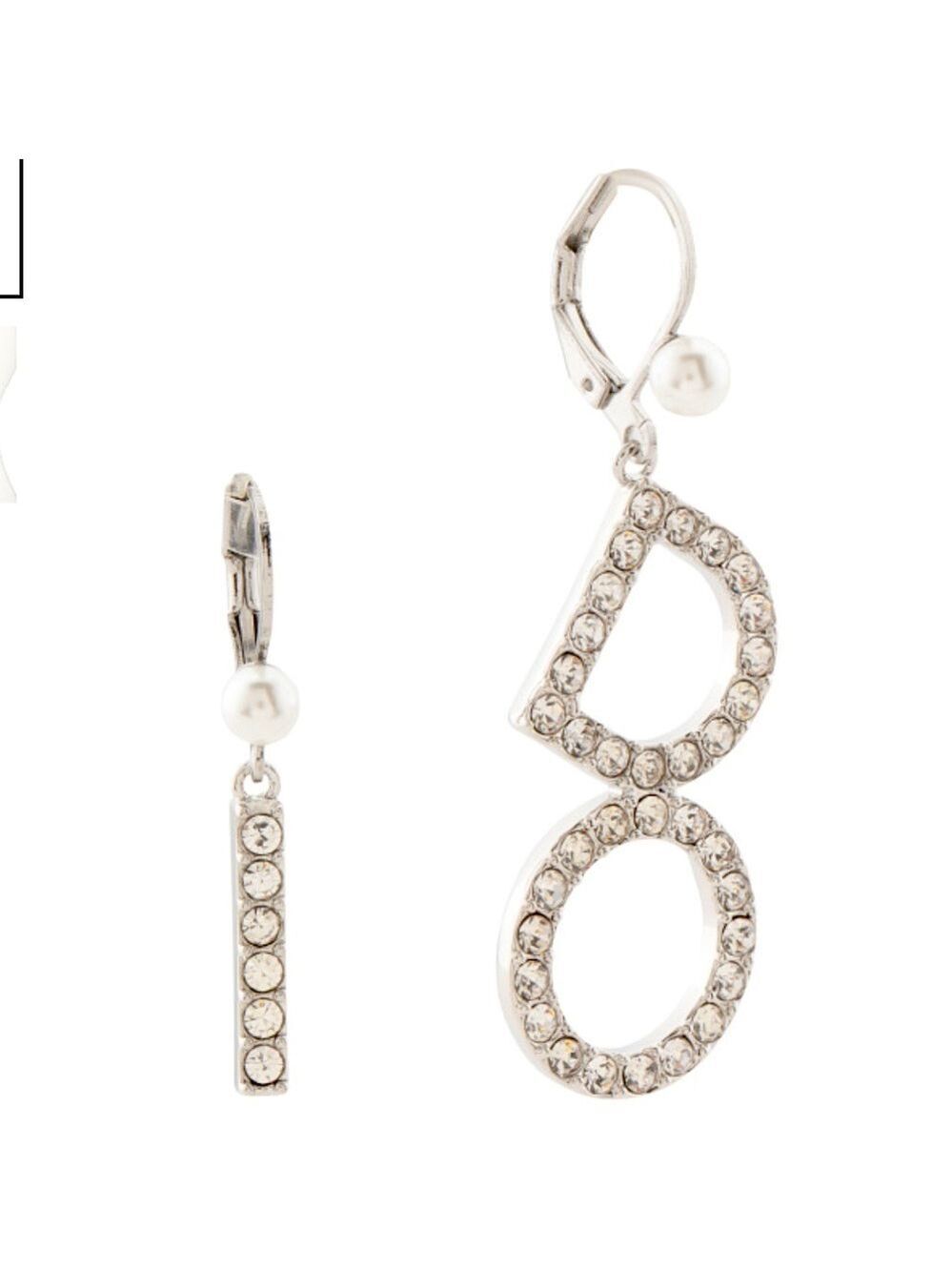 Kleinfeld New York I DO Crystal Drop Earrings New